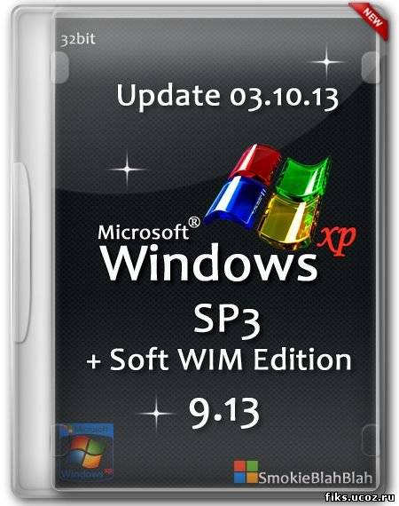 Windows XP SP3 + Soft WIM Edition by SmokieBlahBlah [Ru] торрент